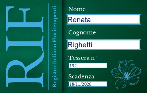 Tessera RIF NOV 2025 NOV 2026 n 192 RIGHETTI page 0001